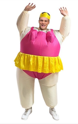 Inflatable funny ballerina - inflatable,