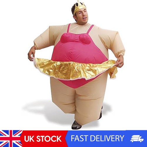 Inflatable ballerina fat suit - inflatable,