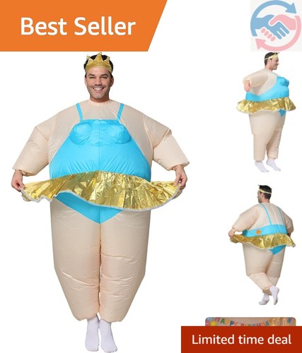 Inflatable ballerina costume - inflatable,