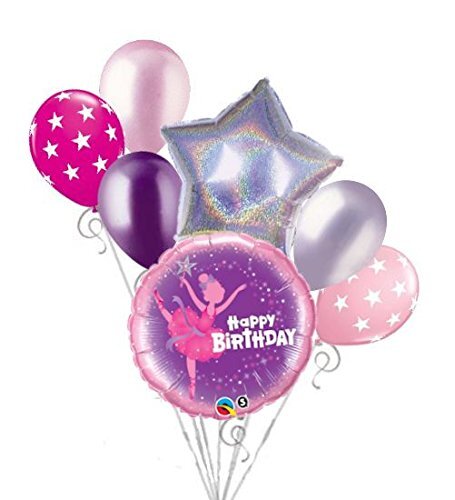 7pc pink sparkle ballerina - 7pc,