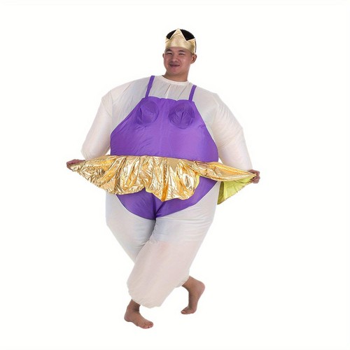 Inflatable ballerina costume - inflatable,