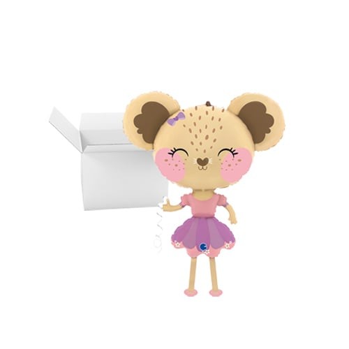 Mouse ballerina walking - ballerina, pet