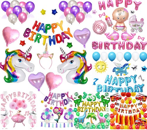 Happy birthday decorations - happy,