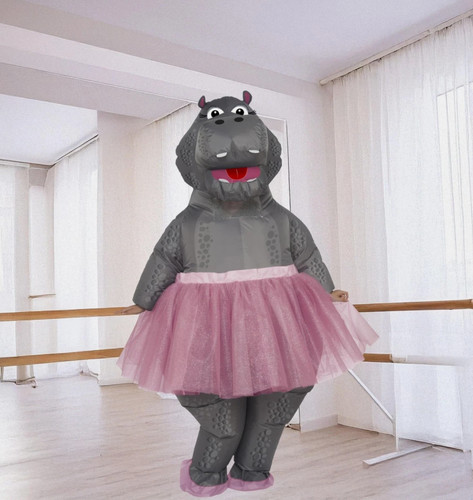 Rubies ballerina hippo - ballerina,