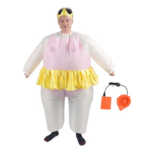 Inflatable ballerina - (pink)inflatable,