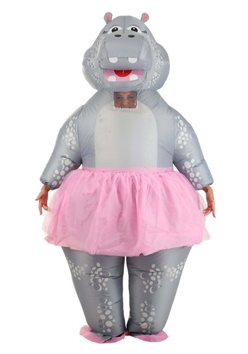 Adult inflatable ballerina - inflatable,