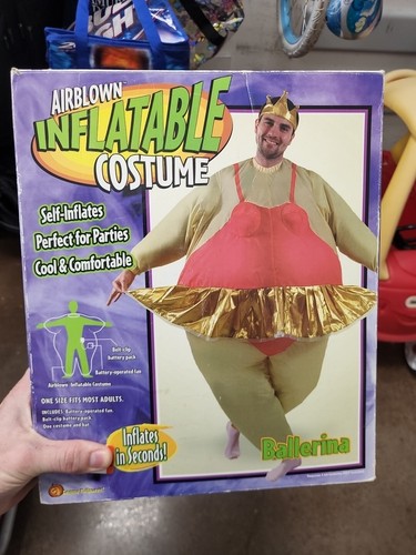Adult inflatable purple - adult,